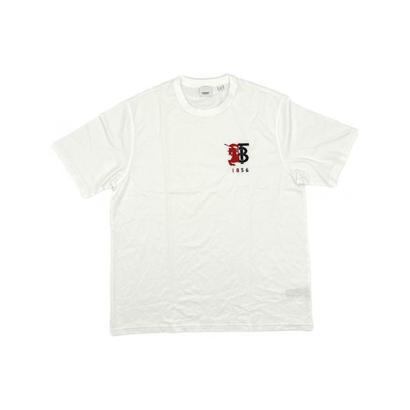 Burberry Burberry Equestrian Logo Cotton Short Sleeve T-Shirt 0079 Size US L / EU 52-54 / 3 - 4 Thumbnail