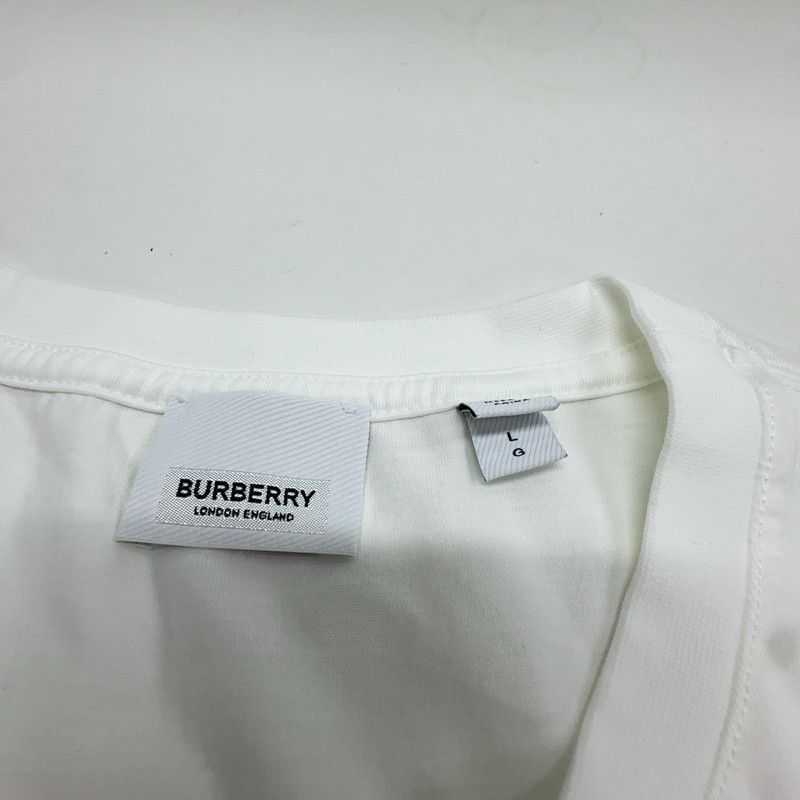 Burberry Burberry Equestrian Logo Cotton Short Sleeve T-Shirt 0079 Size US L / EU 52-54 / 3 - 3 Thumbnail