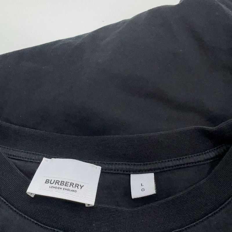 Burberry Burberry Black Graphic Short Sleeve T-Shirt 0079 Size US L / EU 52-54 / 3 - 8 Thumbnail