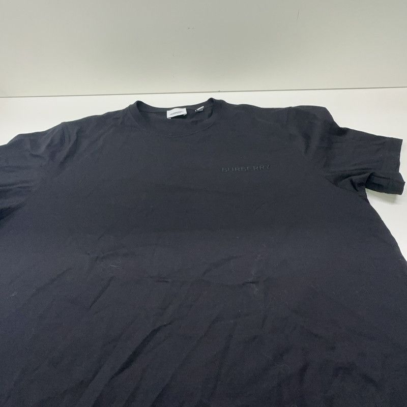 Burberry Burberry Embroidered Logo Casual Black T-Shirt 0079 Size US L / EU 52-54 / 3 - 14 Thumbnail