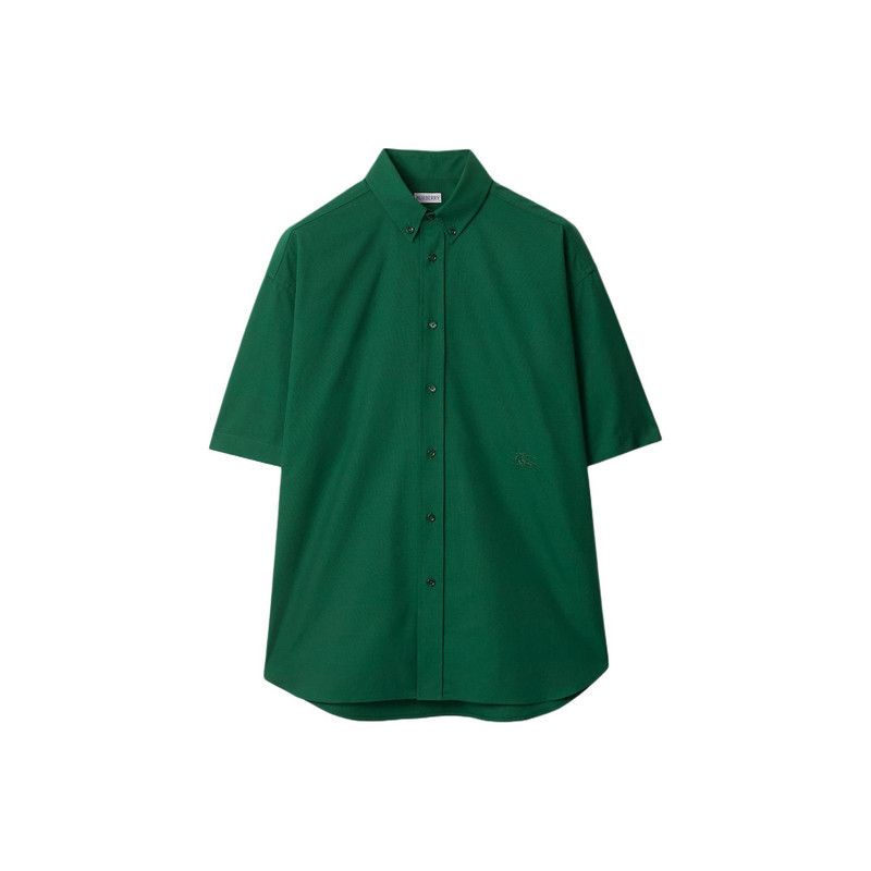 Burberry Burberry Short Sleeve Button-Up Shirt for Men 0079 Size US M / EU 48-50 / 2 - 2 Thumbnail
