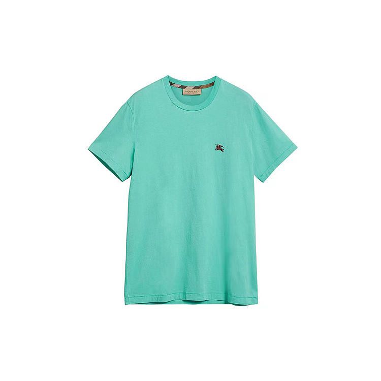 Burberry Burberry Cotton Round Neck Short Sleeve T-Shirt 0079 Size US M / EU 48-50 / 2 - 2 Thumbnail
