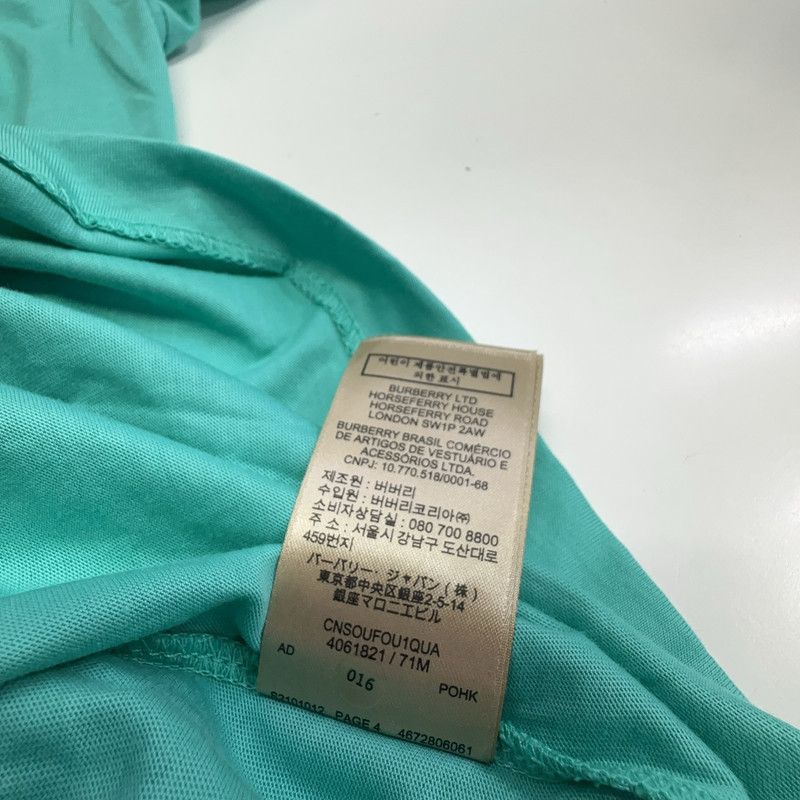 Burberry Burberry Cotton Round Neck Short Sleeve T-Shirt 0079 Size US M / EU 48-50 / 2 - 3 Thumbnail