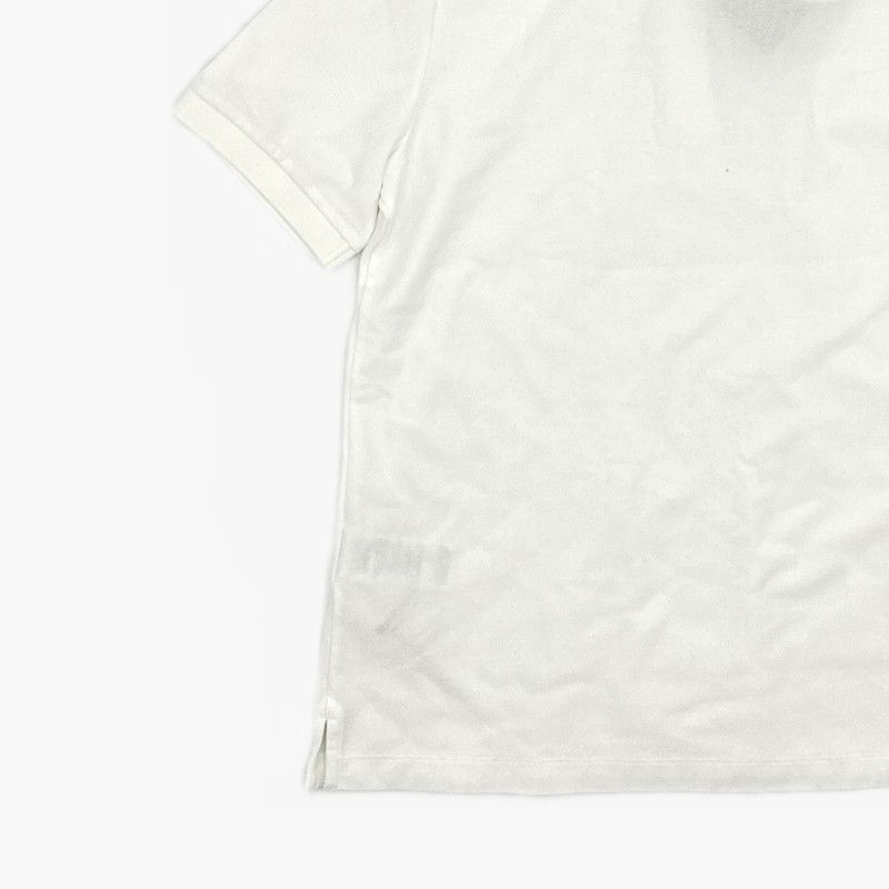 Burberry Burberry SS23 White Logo Print Polo Shirt 0079 Size US L / EU 52-54 / 3 - 7 Thumbnail
