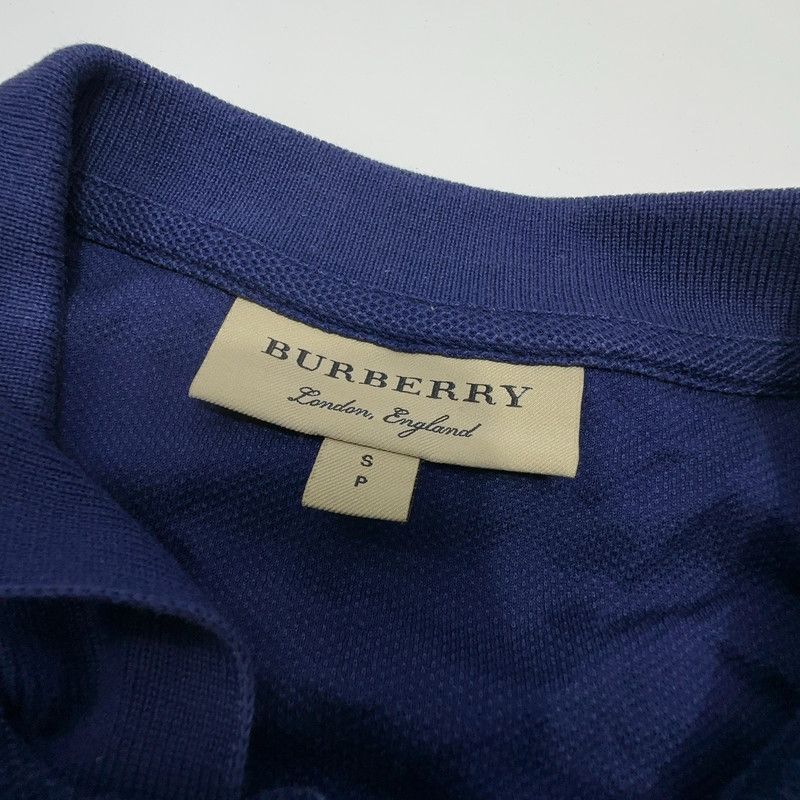 Burberry Burberry SS23 Men's Navy Logo Polo Shirt 0079 Size US S / EU 44-46 / 1 - 5 Thumbnail