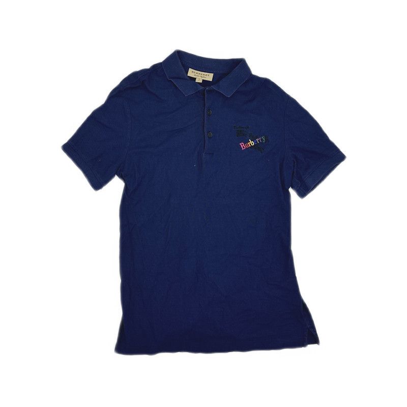 Burberry Burberry SS23 Men's Navy Logo Polo Shirt 0079 Size US S / EU 44-46 / 1 - 2 Thumbnail
