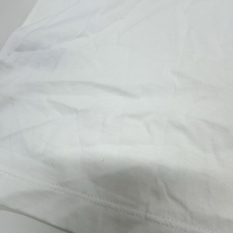 Burberry Burberry White Embroidered Logo Short Sleeve T-Shirt 0079 Size US L / EU 52-54 / 3 - 8 Thumbnail