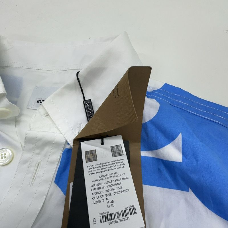 Burberry Burberry SS22 Logo Print Sleeveless Shirt 0079 Size US M / EU 48-50 / 2 - 13 Thumbnail