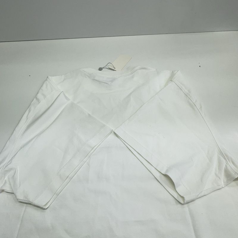 Burberry Burberry SS23 White Letter Print Short Sleeve T-Shirt 0079 Size US M / EU 48-50 / 2 - 2 Thumbnail