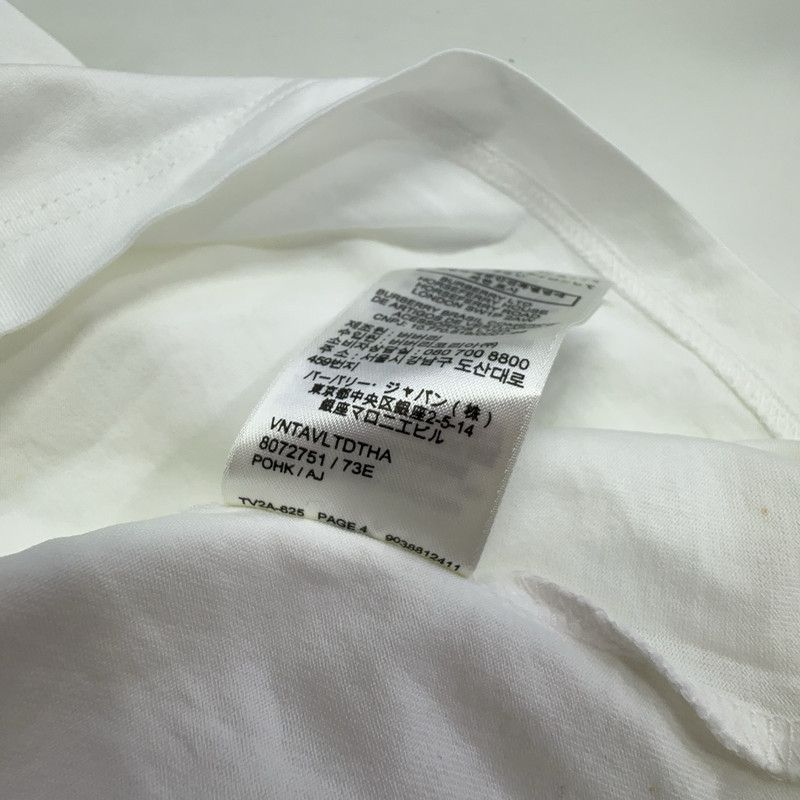 Burberry Burberry SS23 White Letter Print Short Sleeve T-Shirt 0079 Size US M / EU 48-50 / 2 - 12 Thumbnail