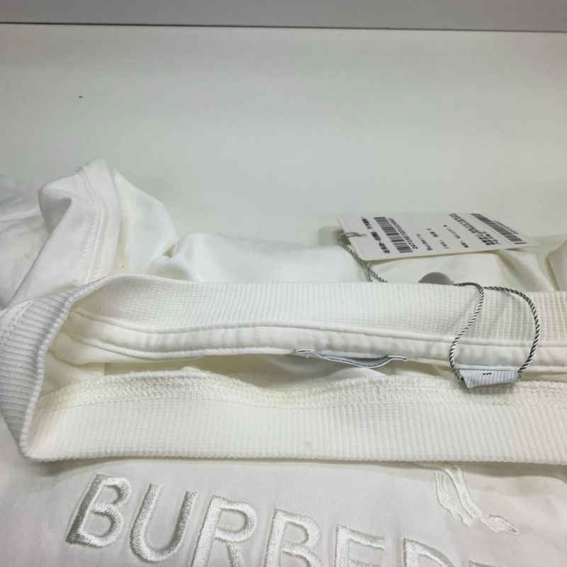 Burberry Burberry SS23 White Letter Print Short Sleeve T-Shirt 0079 Size US M / EU 48-50 / 2 - 8 Thumbnail