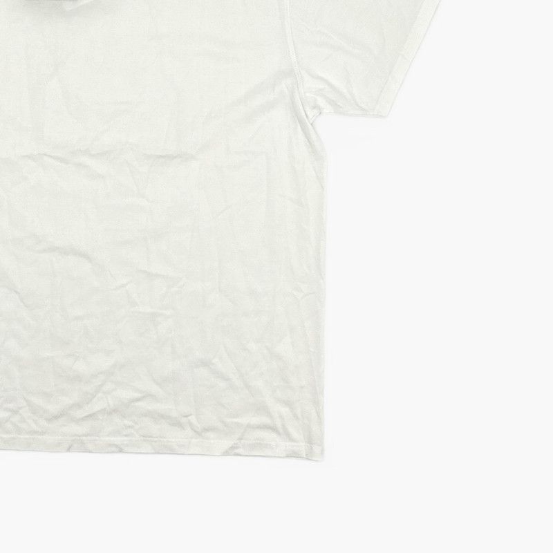 Burberry White Graphic Short Sleeve T-Shirt 0079