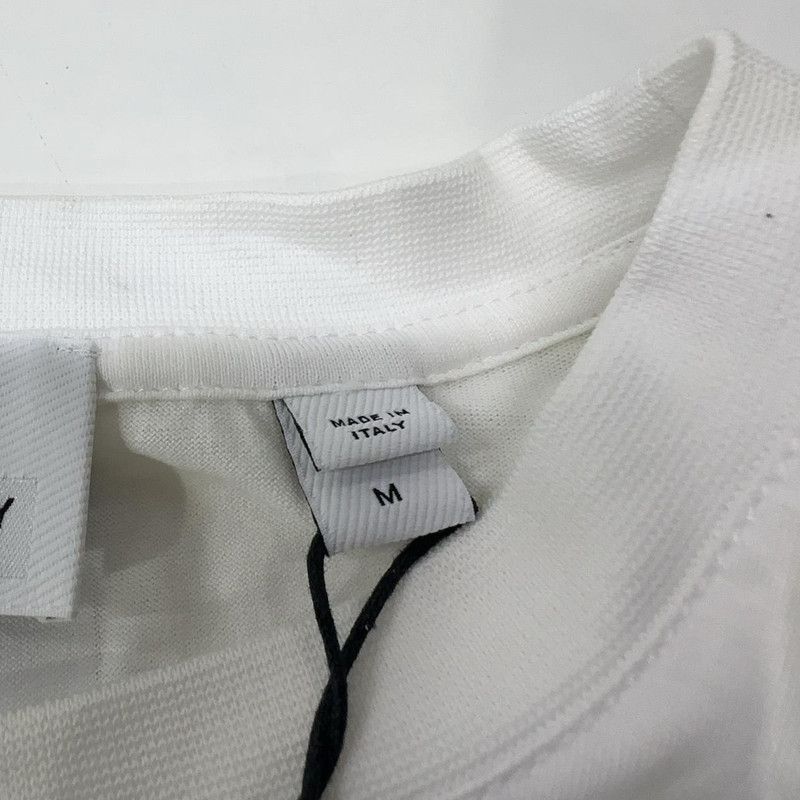 Burberry White Graphic Short Sleeve T-Shirt 0079