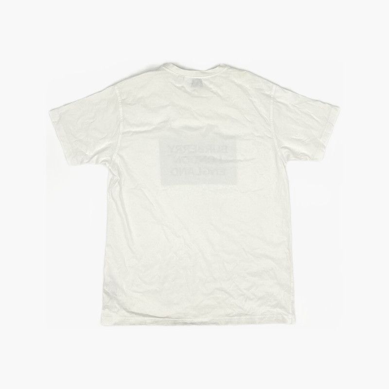 Burberry Burberry White Logo Print Casual T-Shirt 0079 Size US XS / EU 42 / 0 - 12 Thumbnail