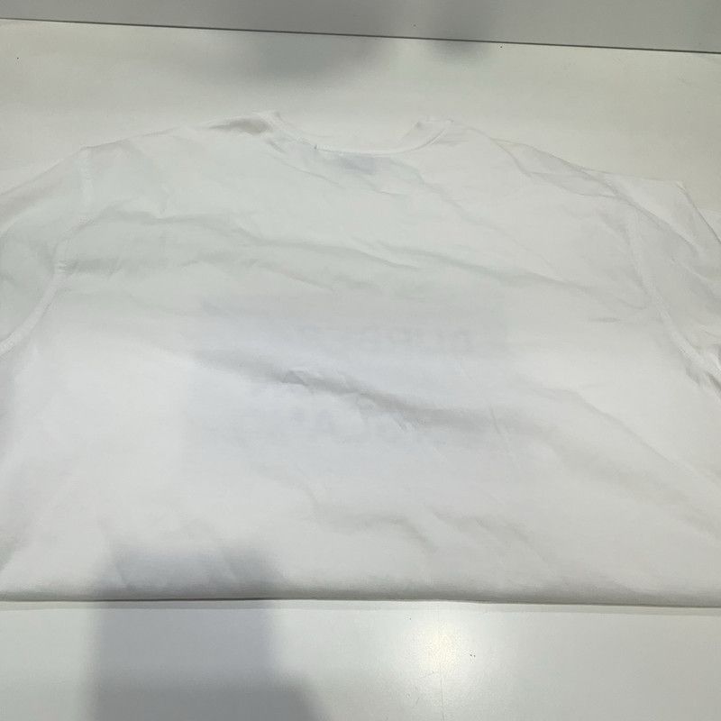 Burberry Burberry White Logo Print Casual T-Shirt 0079 Size US XS / EU 42 / 0 - 10 Thumbnail