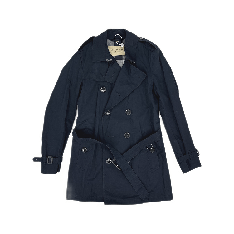 Burberry Burberry Casual Stylish Solid Color Coat 0079 Size US S / EU 44-46 / 1 - 6 Thumbnail