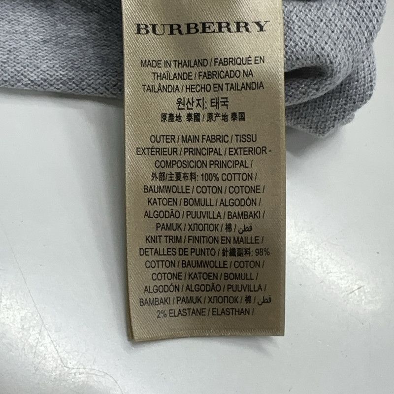 Burberry Burberry Embroidered Logo Cotton Polo Shirt 0079 Size US S / EU 44-46 / 1 - 3 Thumbnail