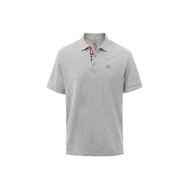 Burberry Burberry Embroidered Logo Cotton Polo Shirt 0079 Size US S / EU 44-46 / 1 - 5 Thumbnail