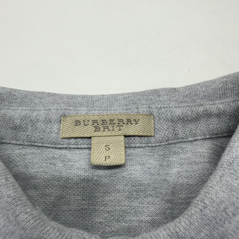 Burberry Burberry Gray Short Sleeve Polo Shirt 0079 Size US S / EU 44-46 / 1 - 4 Thumbnail