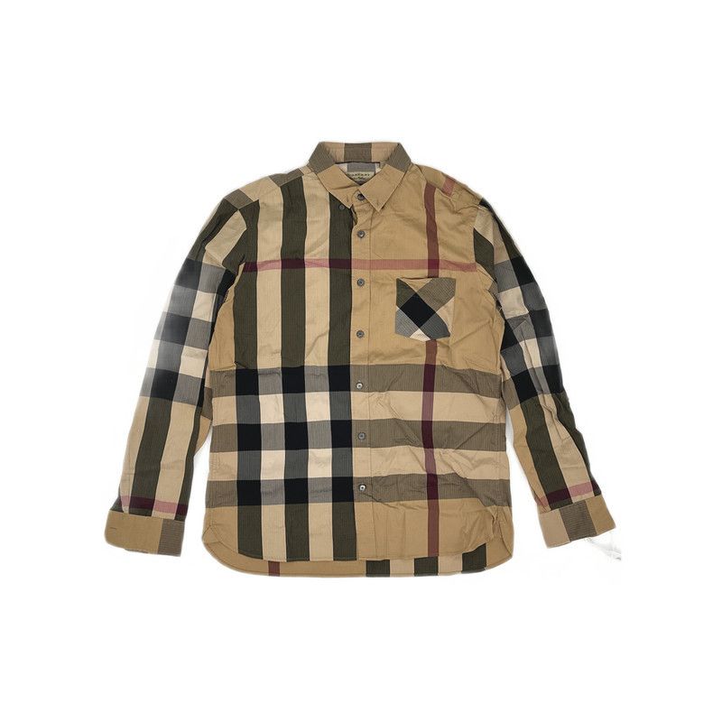 Burberry Burberry Classic Vintage Check Long Sleeve Shirt 0079 Size US L / EU 52-54 / 3 - 8 Thumbnail