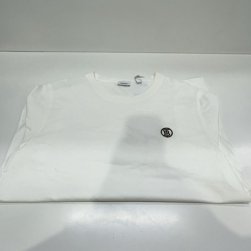 Burberry Burberry Men's SS22 White Cotton T-Shirt 0079 Size US L / EU 52-54 / 3 - 11 Thumbnail