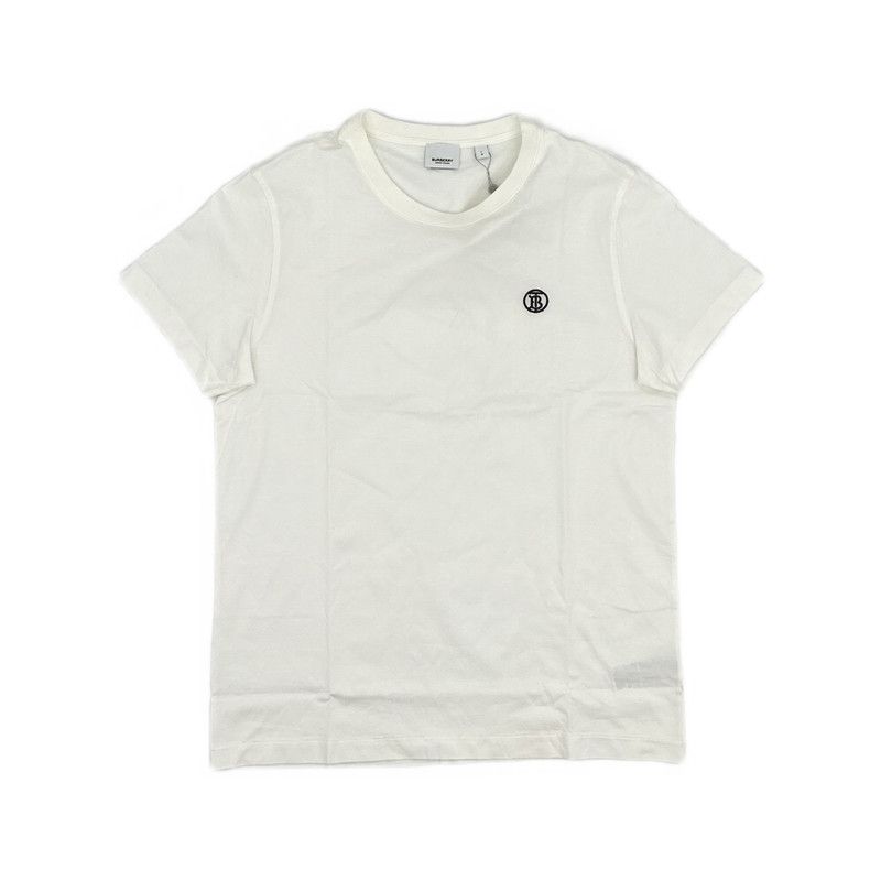 Burberry Burberry Men's SS22 White Cotton T-Shirt 0079 Size US L / EU 52-54 / 3 - 7 Thumbnail