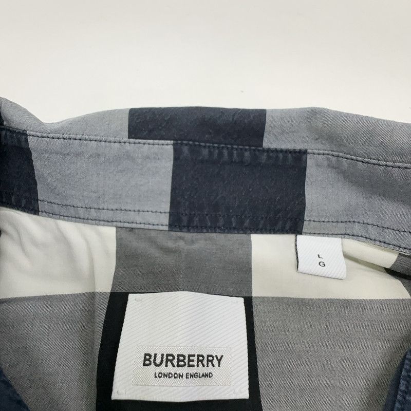 Burberry Burberry Color Block Plaid Shirt for Men 0079 Size US L / EU 52-54 / 3 - 2 Thumbnail