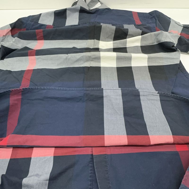 Burberry Burberry Color Block Plaid Shirt for Men 0079 Size US L / EU 52-54 / 3 - 3 Thumbnail