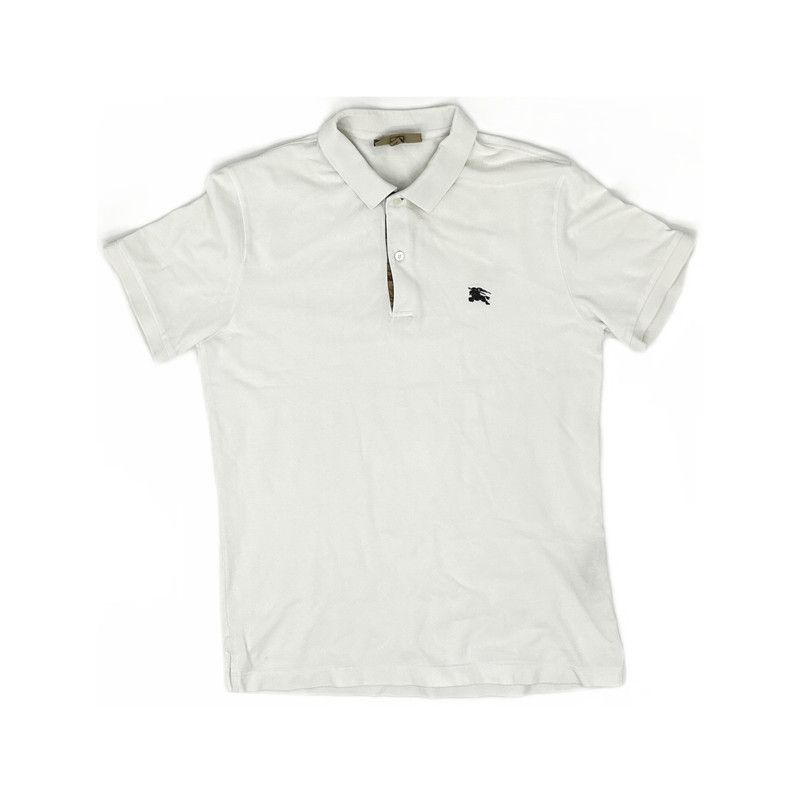 Burberry Burberry Embroidered Logo Plaid Polo Shirt 0079 Size US M / EU 48-50 / 2 - 11 Thumbnail