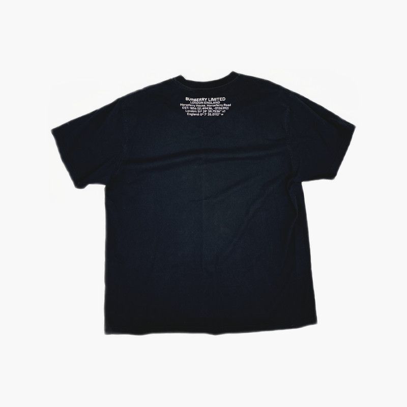 Burberry Burberry Shark Print Cotton Loose T-shirt 0079 Size US M / EU 48-50 / 2 - 9 Thumbnail