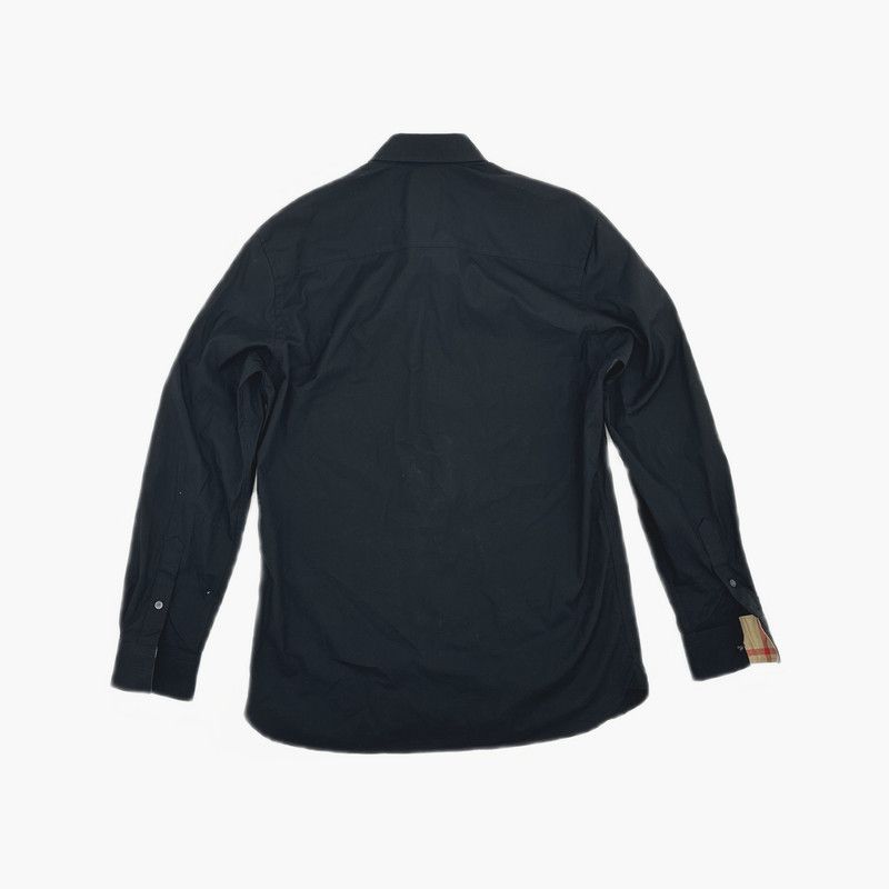 Burberry Burberry Classic Black Long Sleeve Shirt 0079 Size US S / EU 44-46 / 1 - 6 Thumbnail