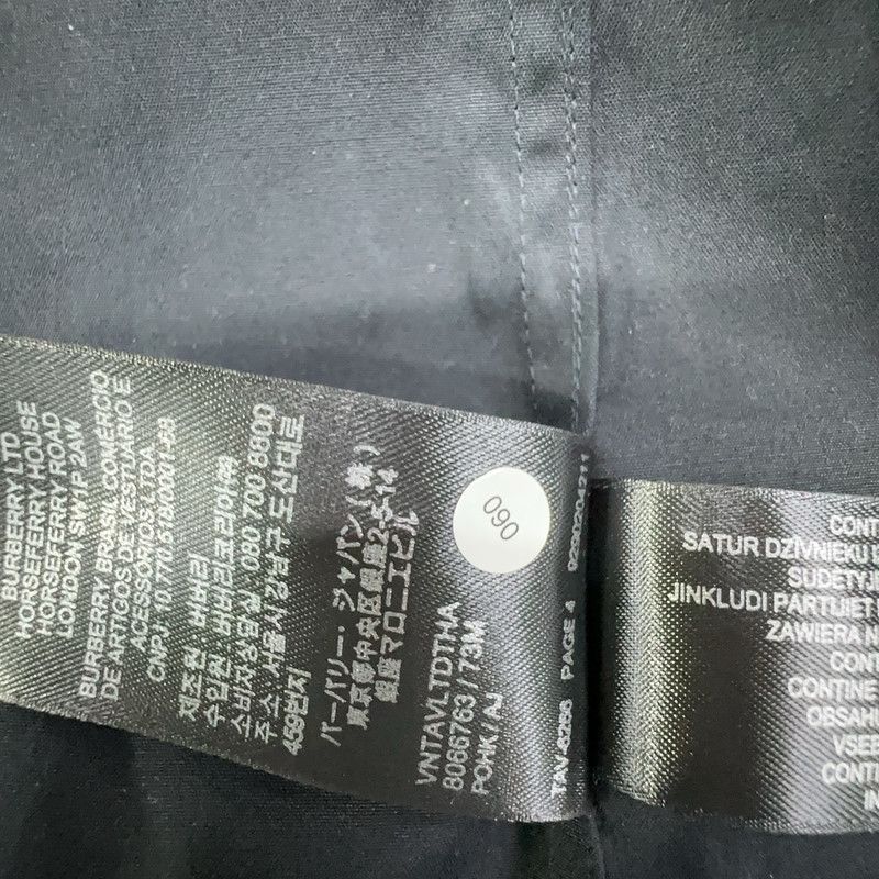 Burberry Burberry Classic Black Long Sleeve Shirt 0079 Size US S / EU 44-46 / 1 - 3 Thumbnail
