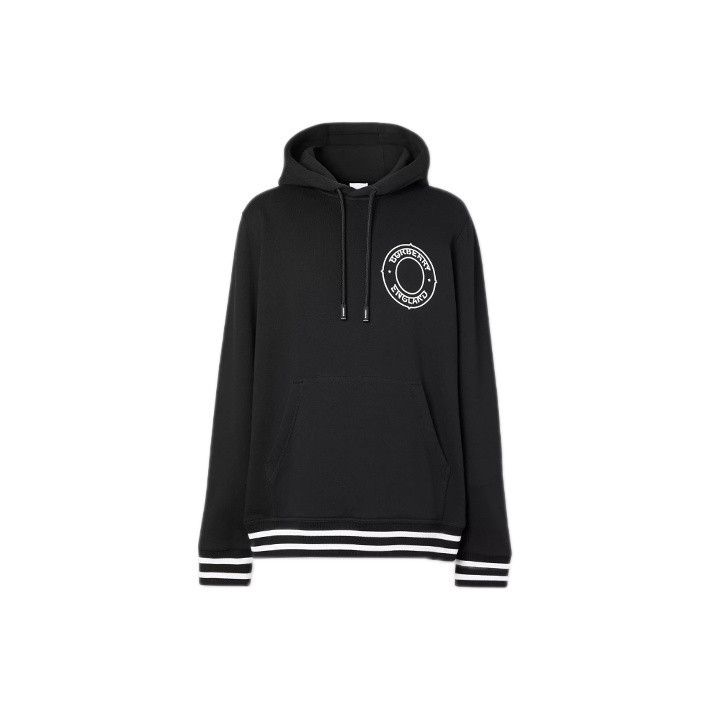 Burberry Burberry Black Hooded Long Sleeve Hoodie 0079 Size US S / EU 44-46 / 1 - 6 Thumbnail