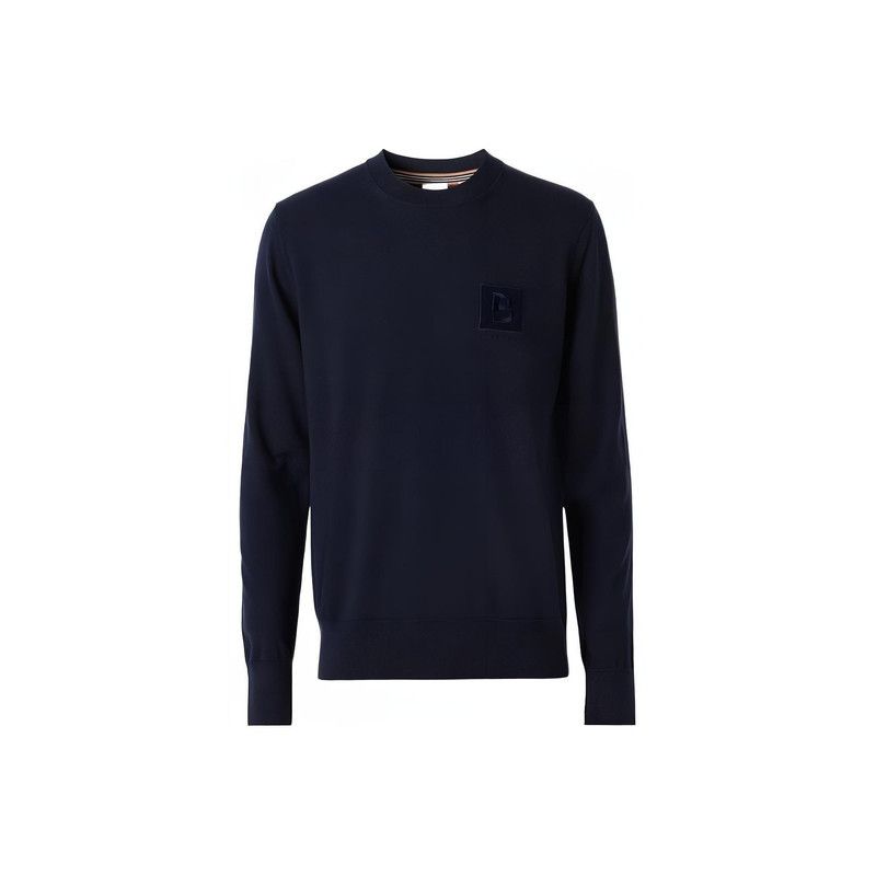 Burberry Burberry Navy Blue Long Sleeve Sweater 0079 Size US S / EU 44-46 / 1 - 4 Thumbnail