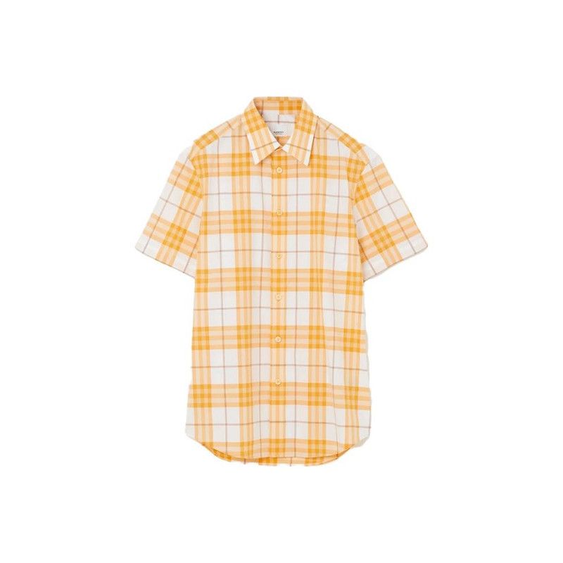 Burberry Burberry SS23 Plaid Short Sleeve Shirt 0079 Size US XXL / EU 58 / 5 - 2 Thumbnail