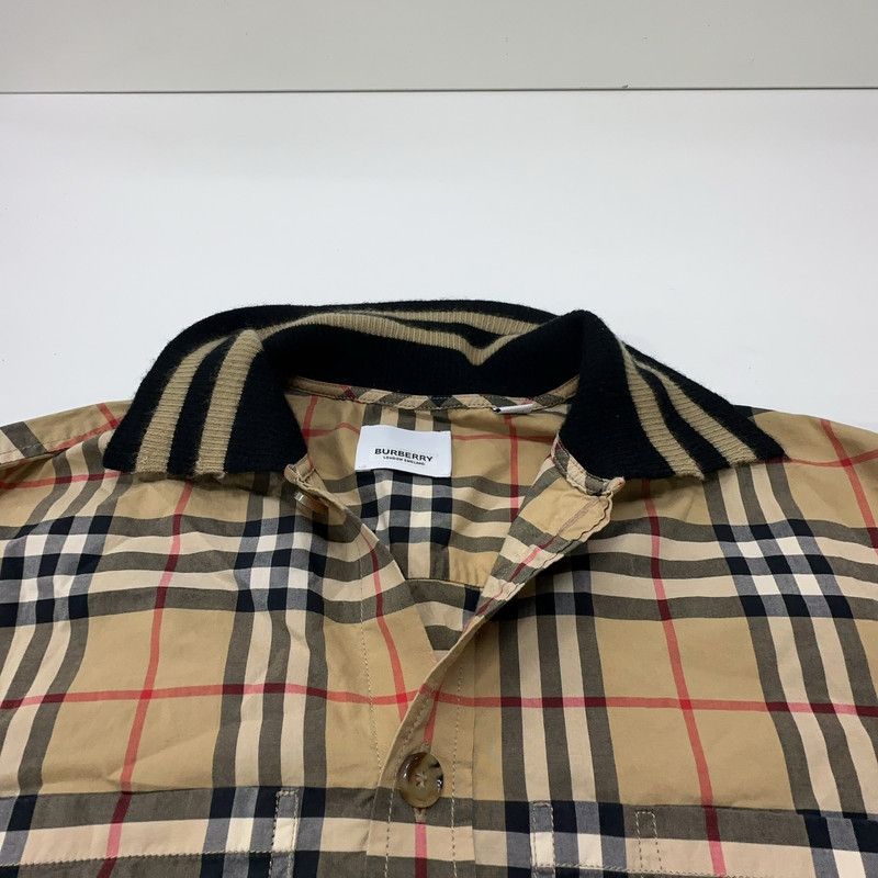Burberry Burberry SS22 Plaid Print Long Sleeve Shirt 0079 Size US XS / EU 42 / 0 - 6 Thumbnail