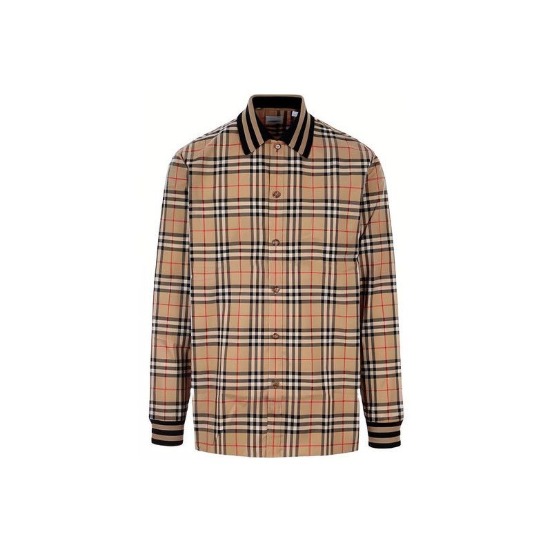 Burberry Burberry SS22 Plaid Print Long Sleeve Shirt 0079 Size US XS / EU 42 / 0 - 2 Thumbnail