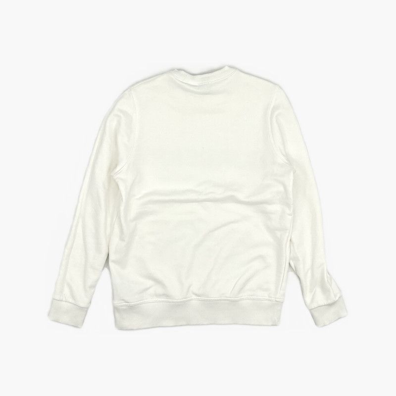 Burberry Burberry Logo Print White Long Sleeve Sweatshirt 0079 Size US XS / EU 42 / 0 - 2 Thumbnail