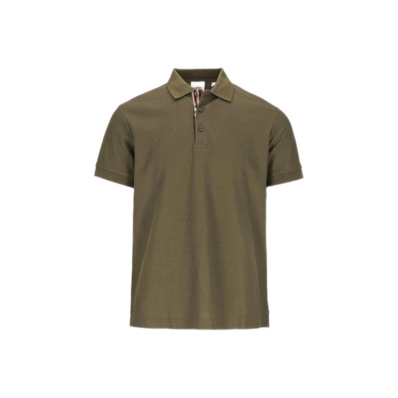 Burberry Burberry Military Green Short Sleeve Polo Shirt 0079 Size US XXL / EU 58 / 5 - 7 Thumbnail