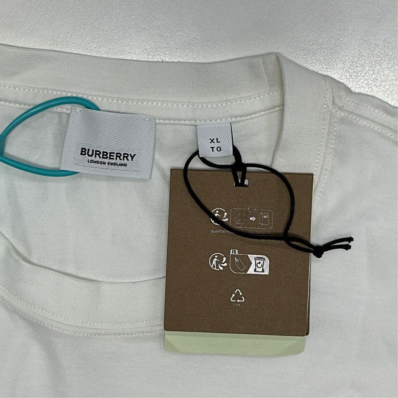 Burberry Burberry Horseferry Oversized Short Sleeve T-Shirt 0079 Size US XL / EU 56 / 4 - 2 Thumbnail