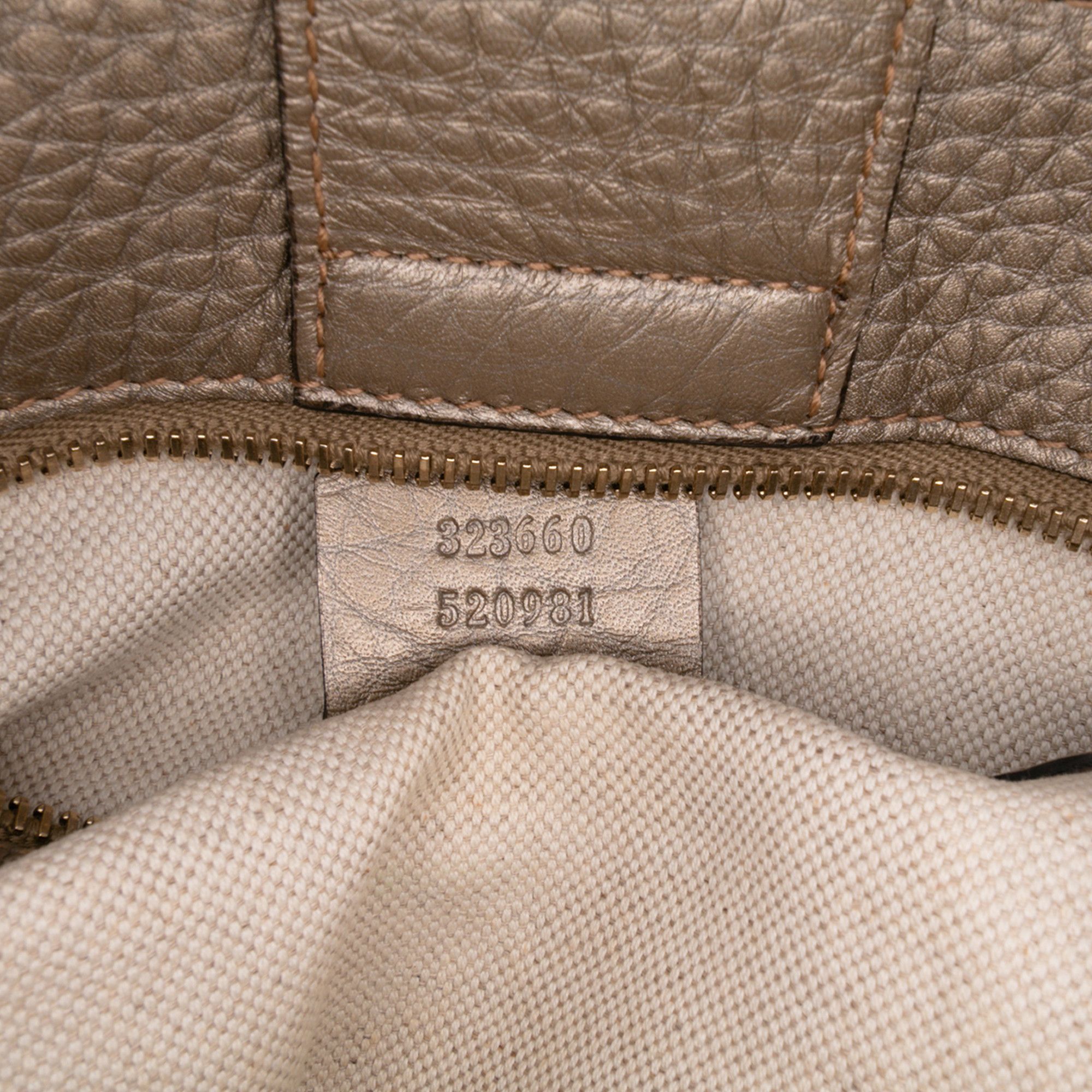 Gucci Gucci Medium Calfskin Bamboo Shopper Satchel Size ONE SIZE - 7 Thumbnail