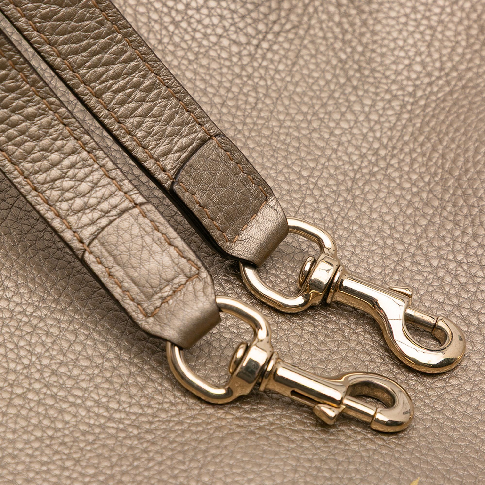 Gucci Gucci Medium Calfskin Bamboo Shopper Satchel Size ONE SIZE - 11 Thumbnail