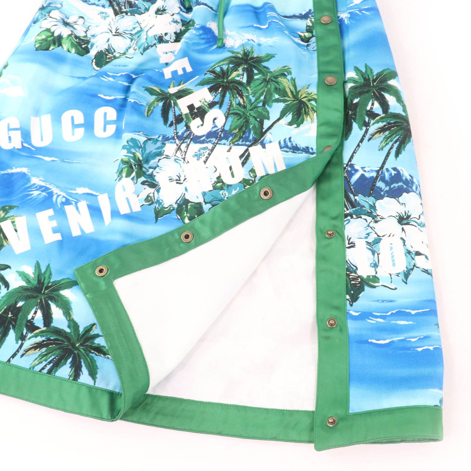 Gucci Gucci Gucci Los Angeles Palm Tree Print Cotton Skirt Cotton Skirts 693162 DUTY FREE for USA Size ONE SIZE - 6 Thumbnail