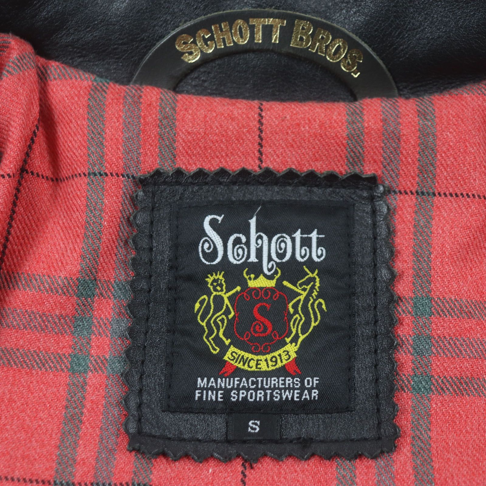 Other Other Schott LONG ISLAND Cowhide Jacket Leather Outerwear DUTY FREE for USA Size ONE SIZE - 8 Thumbnail