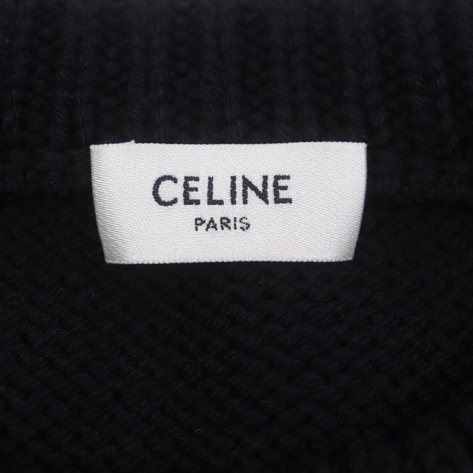 Celine Celine Celine Pierrot Boxy Crew Neck Knit Wool Knitwear Others Tops 2A43L717M Size ONE SIZE - 5 Thumbnail