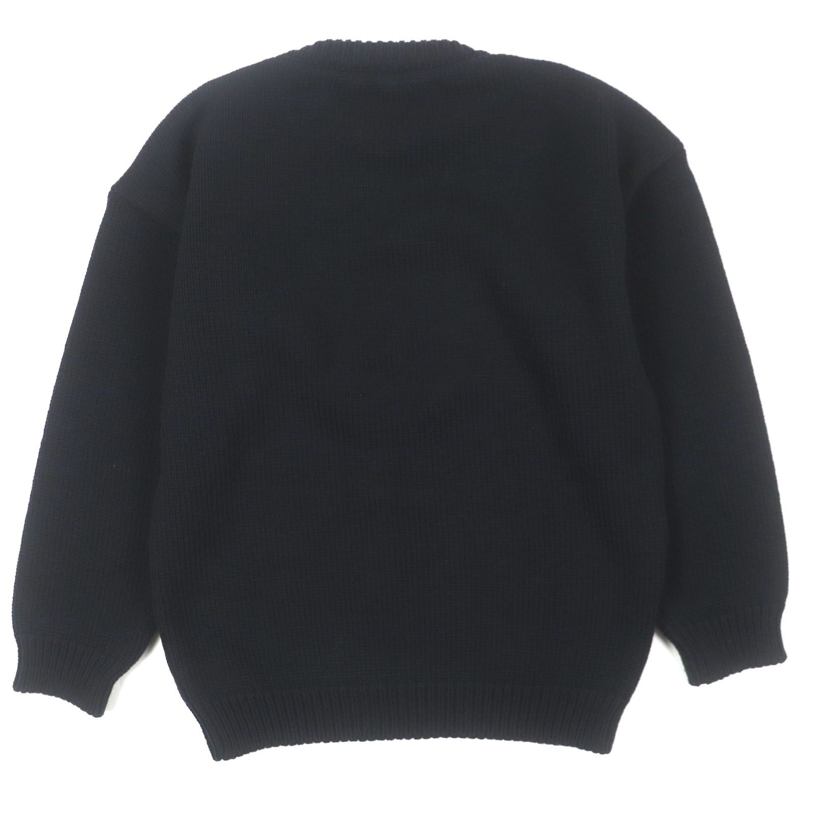 Celine Celine Celine Pierrot Boxy Crew Neck Knit Wool Knitwear Others Tops 2A43L717M Size ONE SIZE - 3 Thumbnail