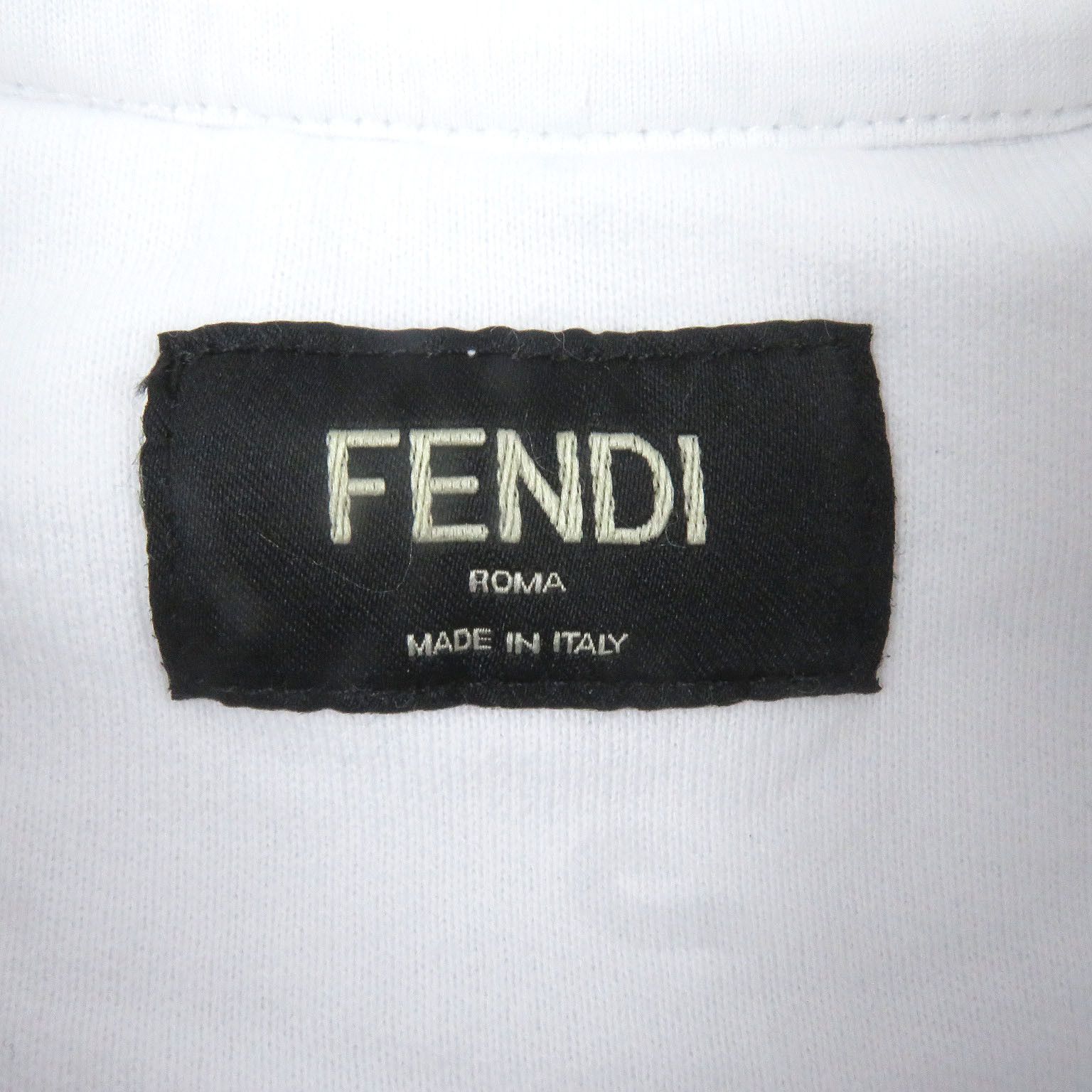 Fendi Fendi Fendi Logo embossed Cotton Sweatshirt Cotton Sweatshirts & Hoodies FY1079 DUTY FREE for USA Size ONE SIZE - 6 Thumbnail