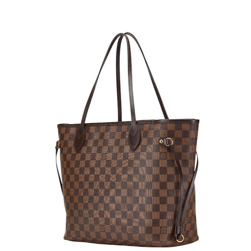 Louis Vuitton Louis Vuitton Louis Vuitton Neverfull MM Damier Tote Bag Canvas Tote Bag N51105 DUTY FREE for USA Size ONE SIZE - 2 Thumbnail