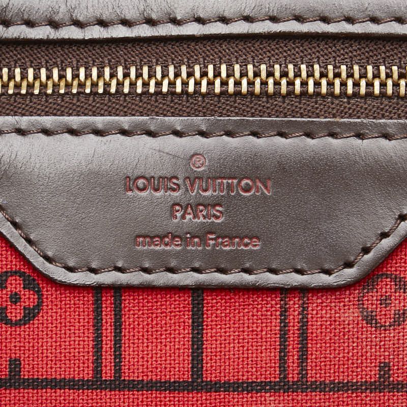 Louis Vuitton Louis Vuitton Louis Vuitton Neverfull MM Damier Tote Bag Canvas Tote Bag N51105 DUTY FREE for USA Size ONE SIZE - 13 Thumbnail