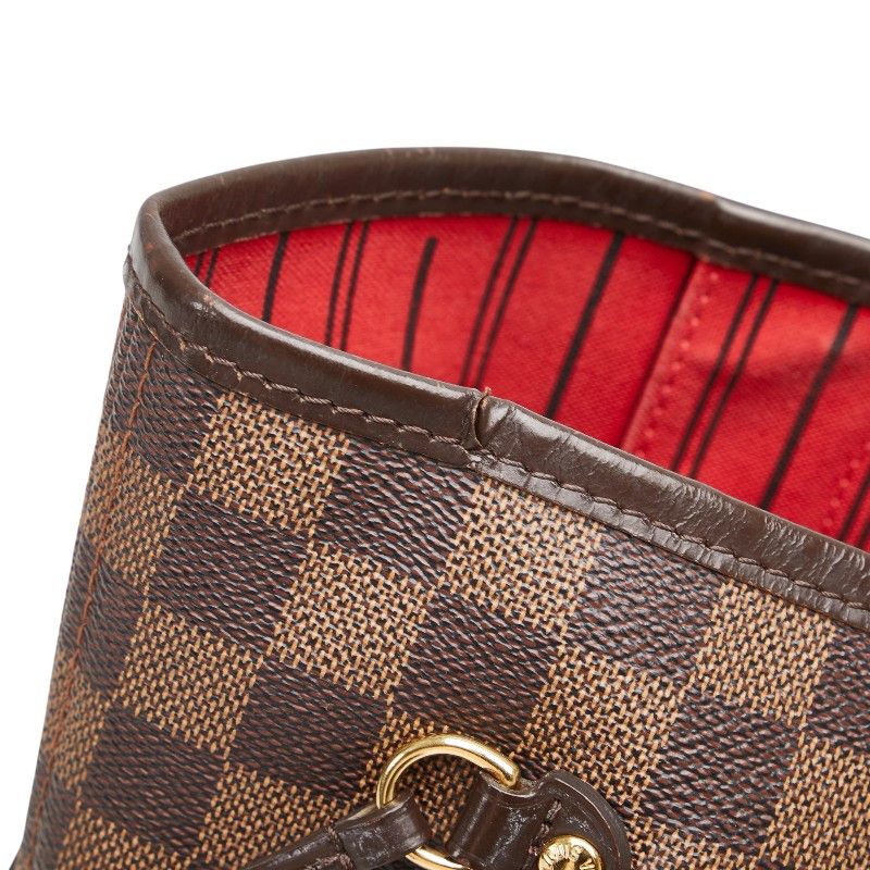 Louis Vuitton Louis Vuitton Louis Vuitton Neverfull MM Damier Tote Bag Canvas Tote Bag N51105 DUTY FREE for USA Size ONE SIZE - 11 Thumbnail